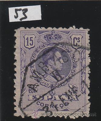 Stamps: MATASELLO AMBULANTE FECHADOR sobre SELLO ALFONSO XIII TIPO MEDALLON N&ordm; 270
