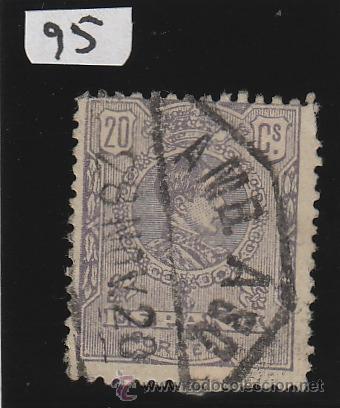 Stamps: MATASELLO AMBULANTE sobre SELLO ALFONSO XIII TIPO MEDALLON N&ordm; 290