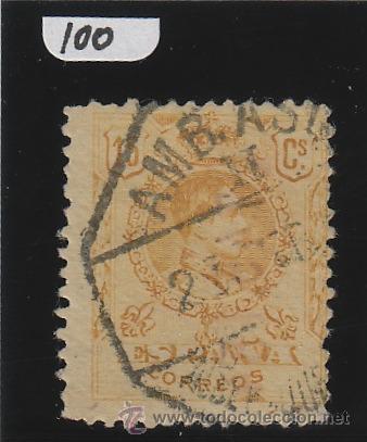 Stamps: : MATASELLO AMBULANTE  sobre SELLO ALFONSO XIII TIPO MEDALLON N&ordm; 271