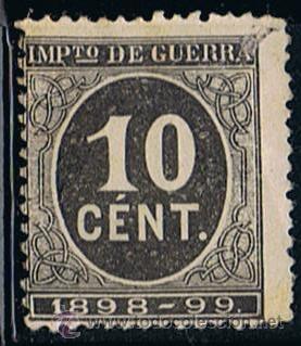 Briefmarken: 1897. Cifra. Edifil 233