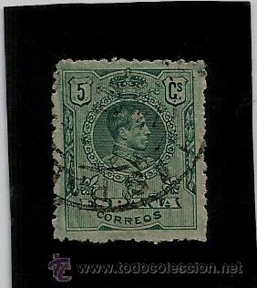 Briefmarken: ALFONSO XIII - TIPO MEDALLON - EDIFIL 268 - 1909-1922