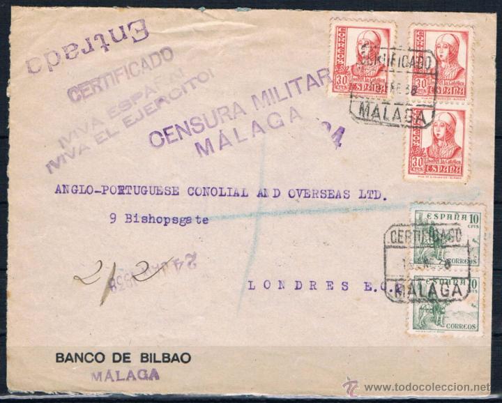 Sellos: 1938.- M&Aacute;LAGA A LONDRES - Foto 1