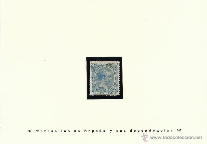 Sellos: **215 1889 5 c&eacute;ntimos azul - Foto 1