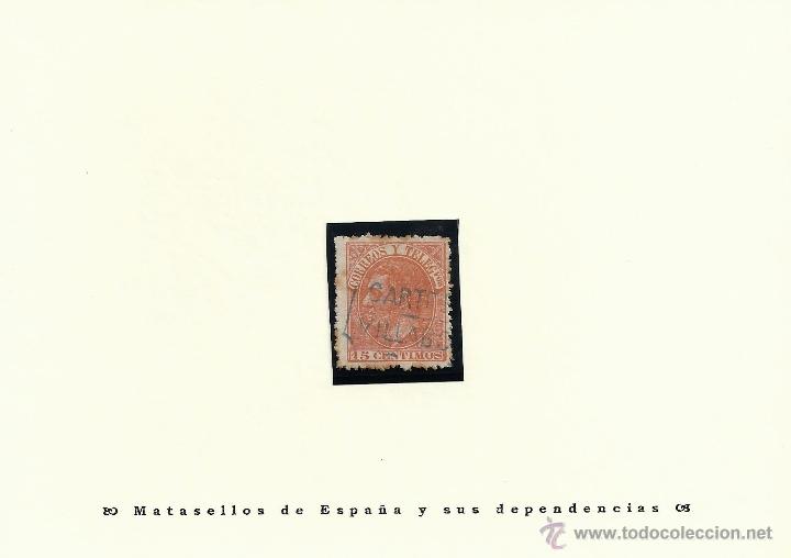 Sellos: &ordm;210 15 c&eacute;ntimos naranja - Foto 1