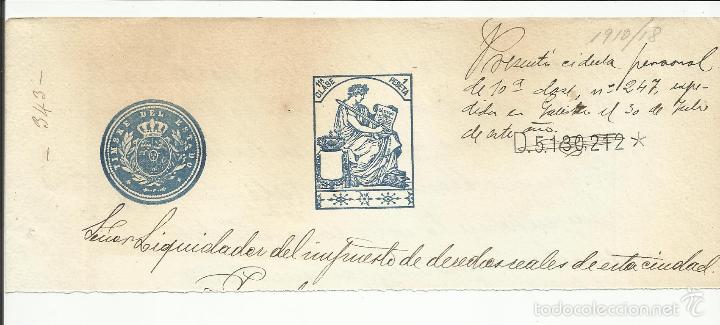 Sellos: cabecera documento notarial liquidador de gallistea - Foto 1