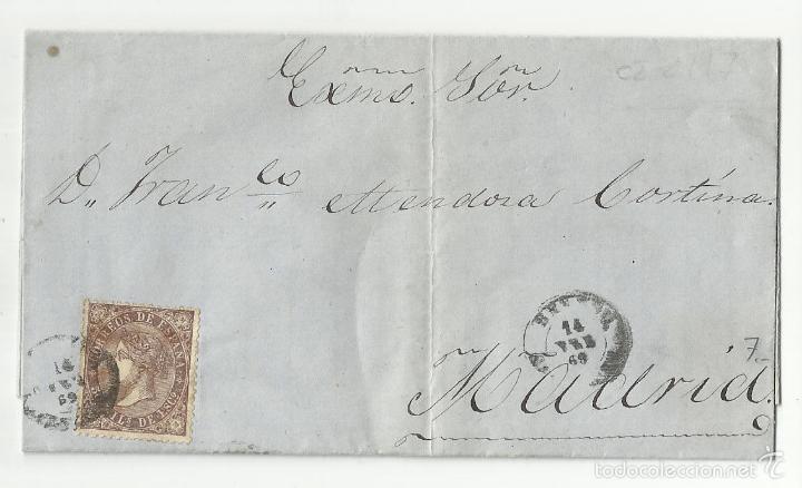 Sellos: CIRCULADA 1869 A MADRID - Foto 1