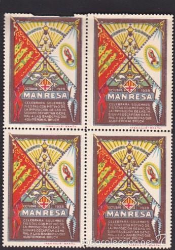 Sellos: BLOQUE 4 VI&Ntilde;ETAS DE MANRESA - Foto 1