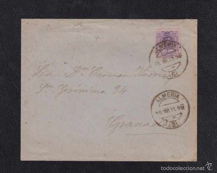 Sellos: 1911.- ALMERIA A GRANADA - Foto 1