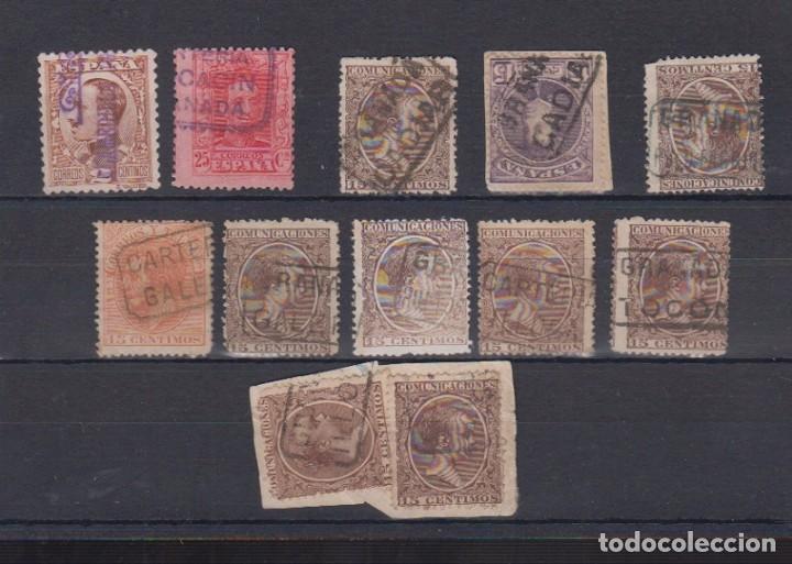 Sellos: MATASELLOS TIPO CARTER&Iacute;A.  GRANADA - Foto 1