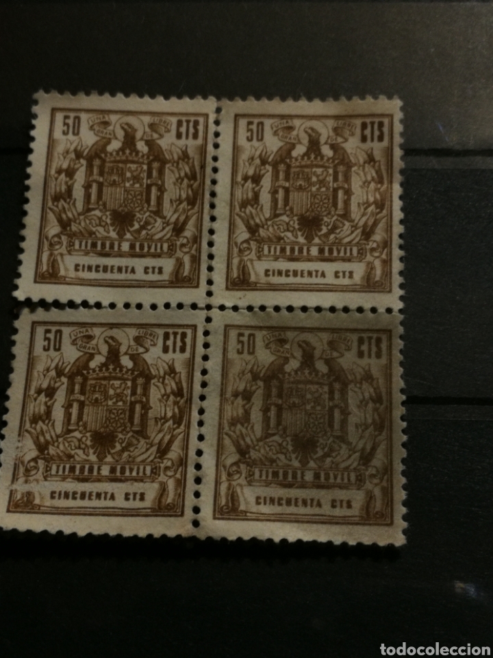 Sellos: Timbre M&oacute;vil. 50 c&eacute;ntimos. - Foto 1