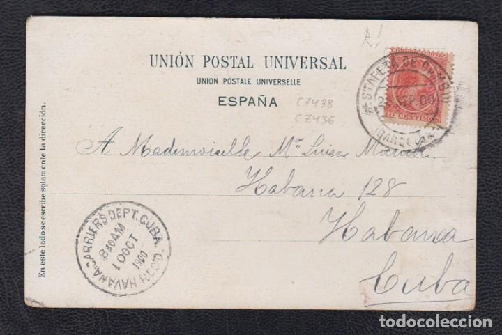 Sellos: 1900.- BARCELONA A CUBA - Foto 1