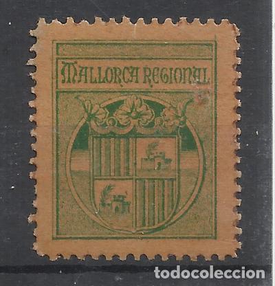 Sellos: MALLORCA REGIONAL VERDE nuevo** - Foto 1