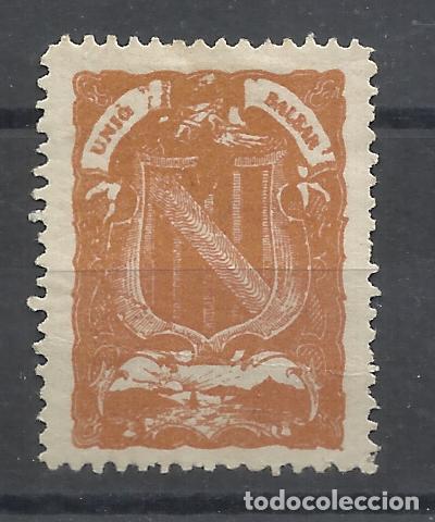 Sellos: UNIO BALEAR OCRE  NUEVO(*) - Foto 1
