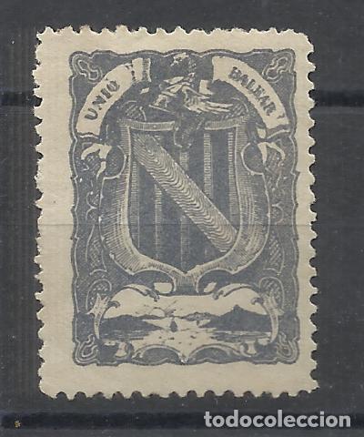Sellos: UNIO BALEAR GRIS NUEVO(*) - Foto 1