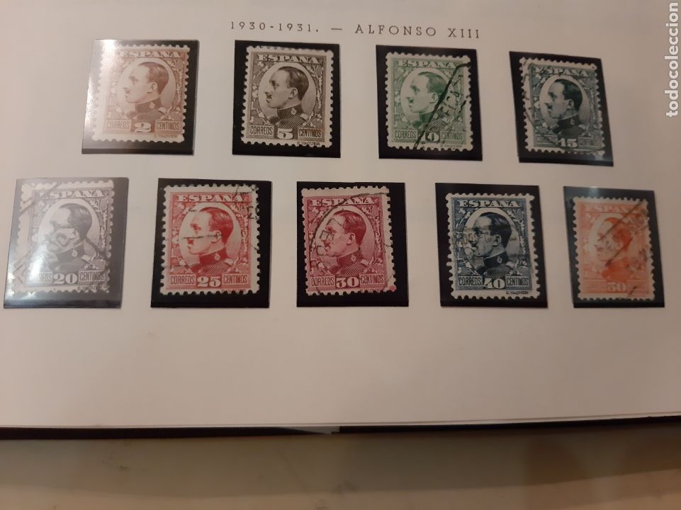 Stamps: 1930 1931 Alfonso XIII usado bonito