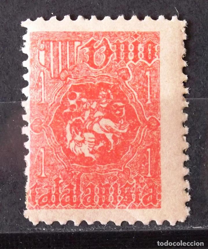 Stamps: Viñetas, Cataluña, nueva, sin ch. Unio. San Jorge.