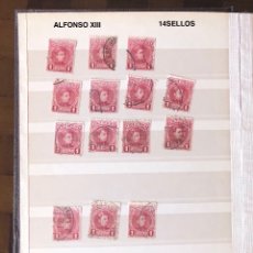 Sellos: ALFONSO XIII-2(14SELLOS)(14€). Lote 180264403