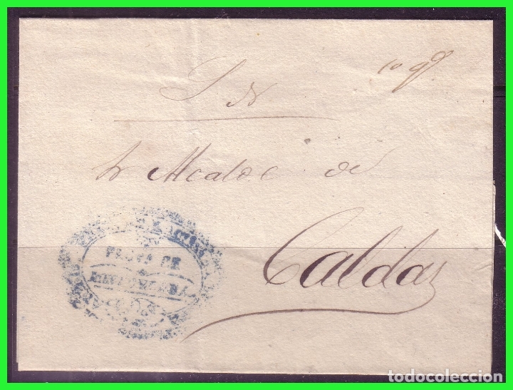 Sellos: Fragmento de ? al alcalde de Caldas - Foto 1