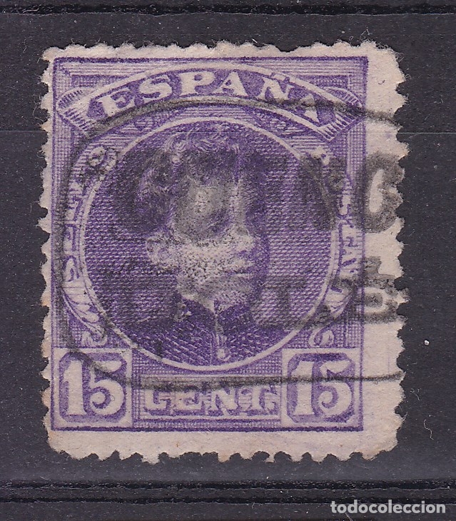 Briefmarken: MM42- Alfonso XIII Cadete Matasellos Carter&iacute;a IP UCL&Eacute;S Cuenca