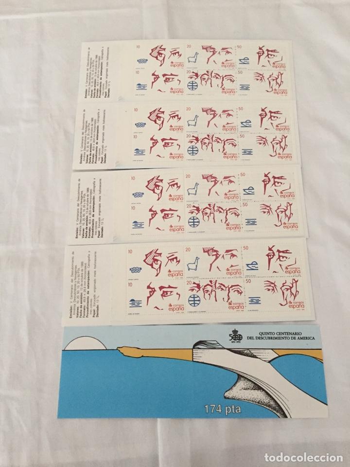 Sellos: Carnet  V centenario 5 hojas - Foto 1