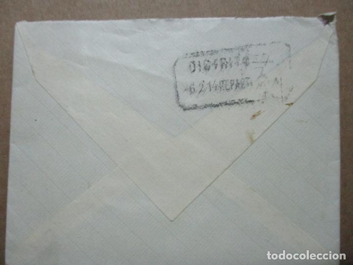 Sellos: circulada   de almazora castellon a madrid - Foto 2