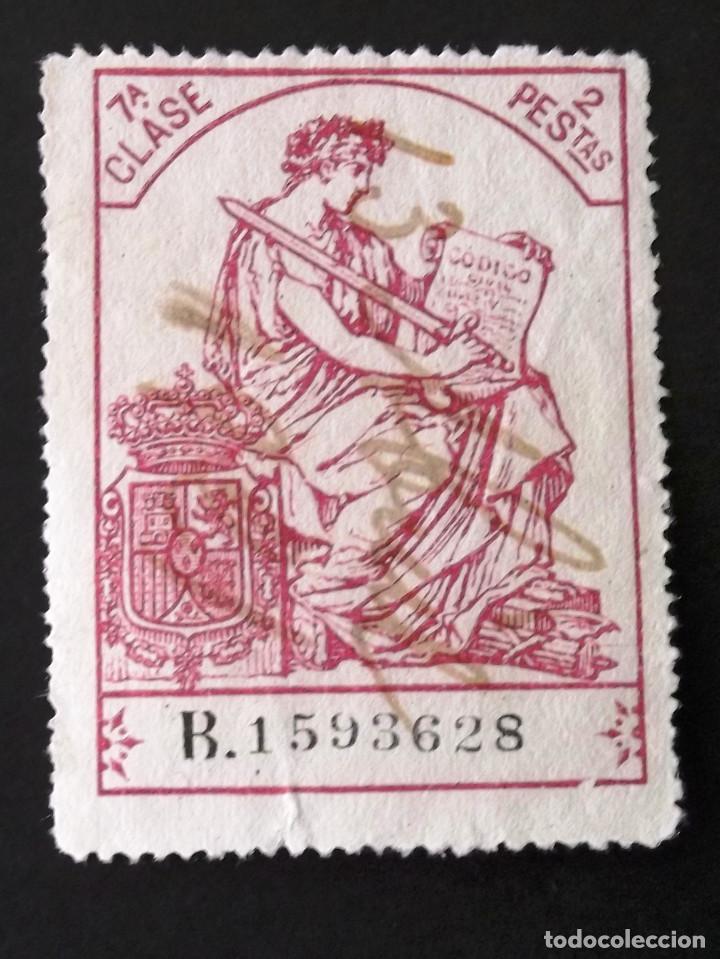 Sellos: P&Oacute;LIZA, EDIFIL 9, USADA. - Foto 1