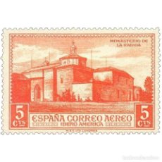 Selos: [CF7700] ESPAÑA 1930, DESCUBRIMIENTO DE AMÉRICA, 5 C. NARANJA (MH). Lote 197944771