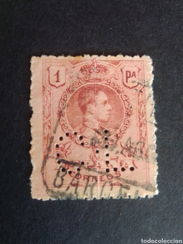 Sellos: EDIFIL 278. PERFORADO CL. PERFIN. - Foto 1