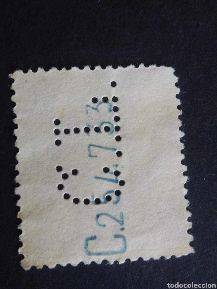 Sellos: EDIFIL 246. PERFORADO CL. PERFIN - Foto 2