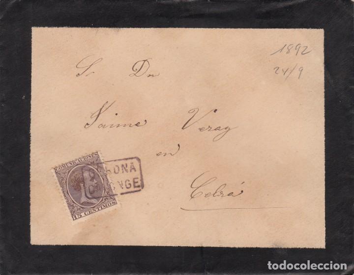 Sellos: CARTER&Iacute;A - DE CALONGE (GIRONA) - Foto 1