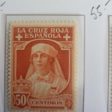 Sellos: SELLO DE ESPAÑA 1926. CRUZ ROJA ESPAÑOLA. 50 CTS. EDIFIL 334. NUEVO.