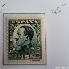 Sellos: SELLO DE ESPAÑA 1930-31 ALFONSO XIII 15 CTS EDIFIL 493. Lote 291385343