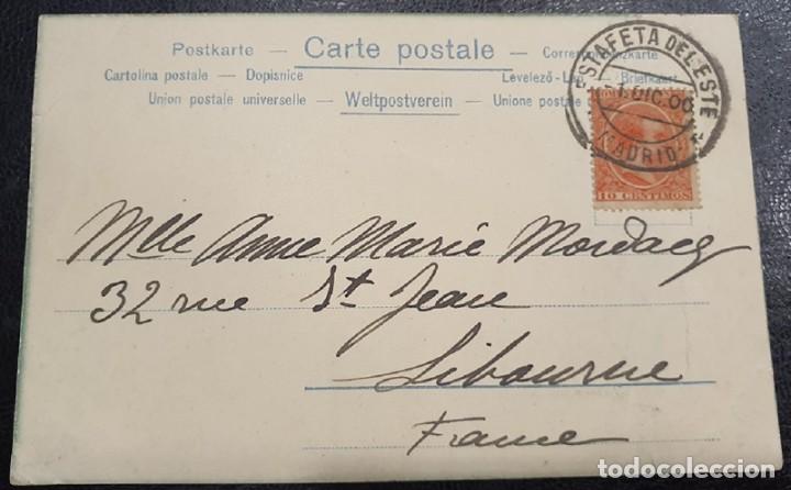 Sellos: 1900. MADRID A FRANCIA. - Foto 1