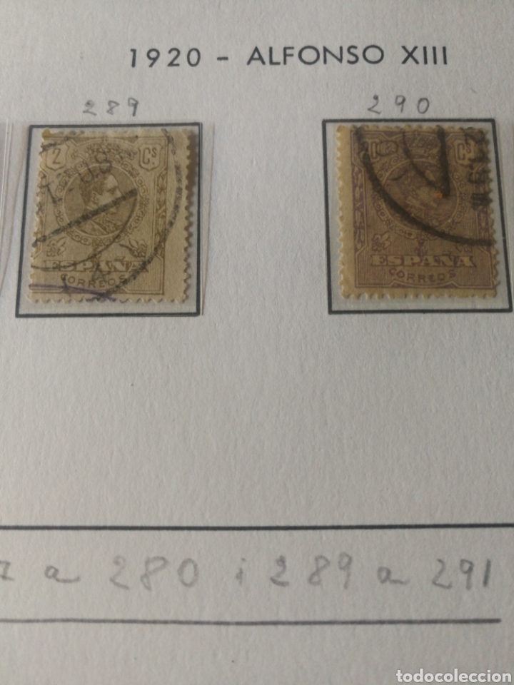 Sellos: edifil 289/290 usado - Foto 1