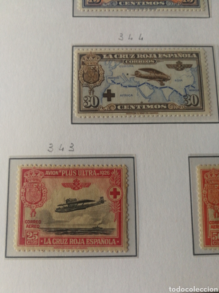 Sellos: edifil 339/348 MH* - Foto 3