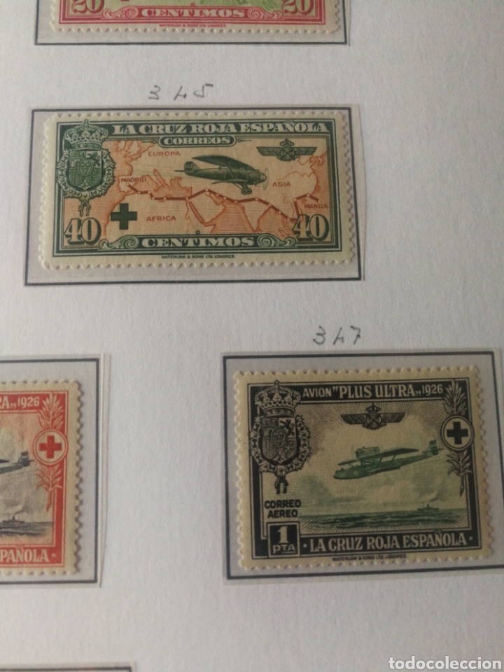Sellos: edifil 339/348 MH* - Foto 4