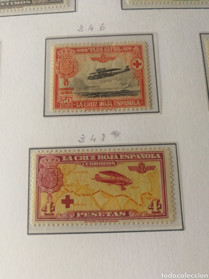 Sellos: edifil 339/348 MH* - Foto 5