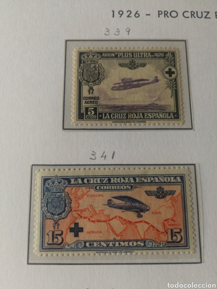 Sellos: edifil 339/348 MH* - Foto 1
