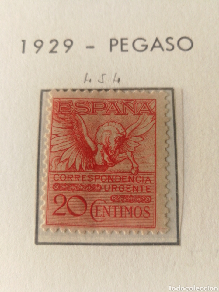 Sellos: edifil 454 pegaso MH* - Foto 1