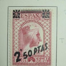 Sellos: SELLOS ESPAÑA, MONSERRAT AÑO 1938 NUEVOS... Lote 313555048