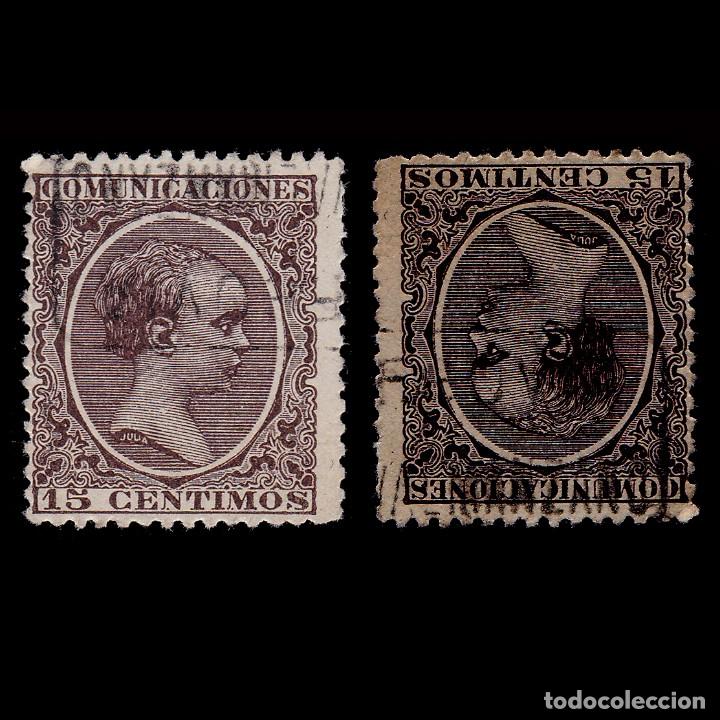 Timbres: CARTER&Iacute;A.SEGOVIA NAVALMANZANO.Alfonso XIII.Tipo Pel&oacute;n.15c.