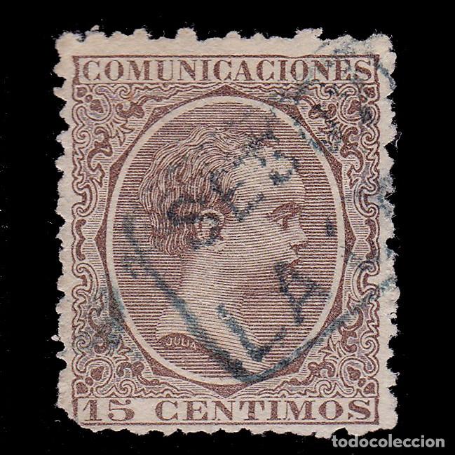 Timbres: CARTER&Iacute;A SEGOVIA LA LOSA..Alfonso XIII.Tipo Pel&oacute;n.15c.