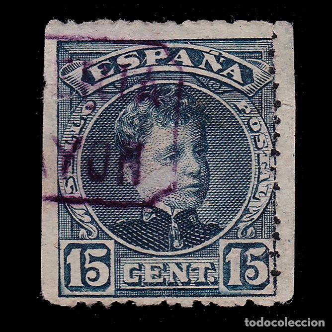 Timbres: CARTER&Iacute;A.VILLAYON OVIEDO.Alfonso XIII.15c.NO CATALOGADO