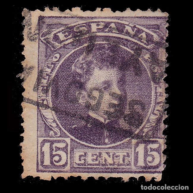 Timbres: CARTER&Iacute;A.AYLLON SEGOVIA.Alfonso XIII.Tipo Cadete.15c.