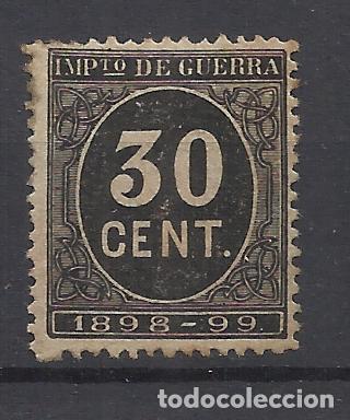 Francobolli: IMPUESTO DE GUERRA 1898 nuevo(*) 30 CTS