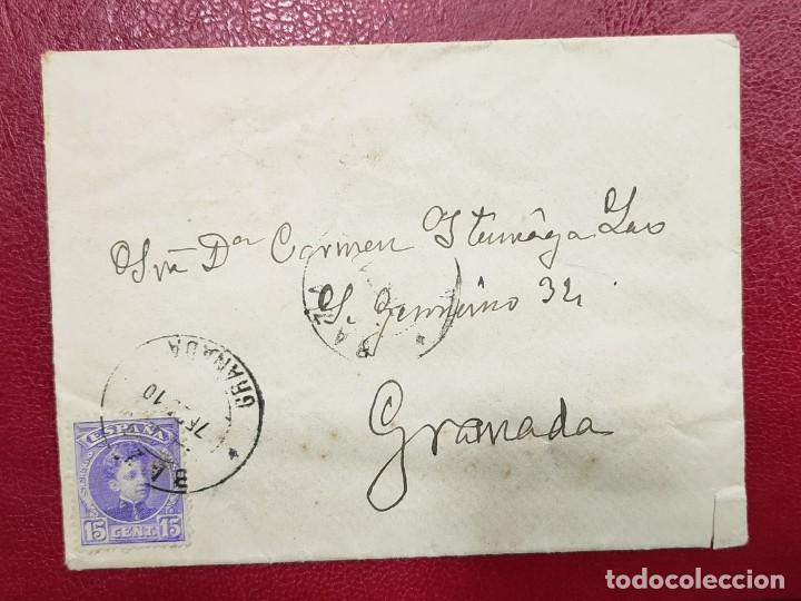Sellos: 1910. BAZA( GRANADA)/ GRANADA. - Foto 1