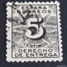 Sellos: ESPAÑA, 1931, DERECHO DE ENTREGA, EDIFIL 592, USADO, (LOTE AR). Lote 365655761
