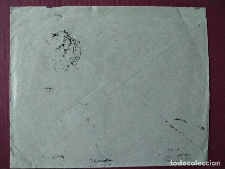 Sellos: circulada 1908 de palma de mallorca baleares a algaida - Foto 2
