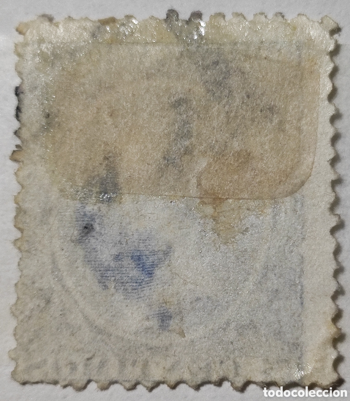 Sellos: Espa&ntilde;a 5 c&eacute;ntimos 1889-1901 - Foto 2