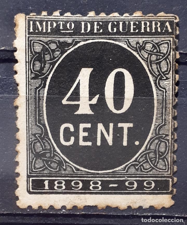 Sellos: Espa&ntilde;a. A&ntilde;o 1898 (*) - Foto 1